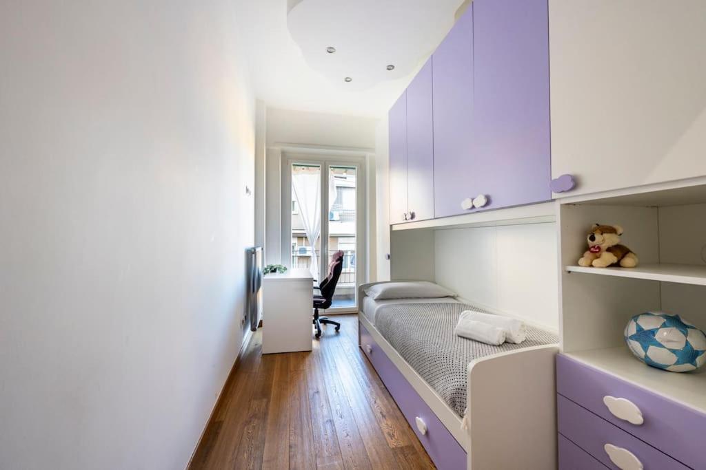 Stylish Apartment Rome Air Conditionig Wifi Tv 50 Metro 4 Minutes Away Luaran gambar